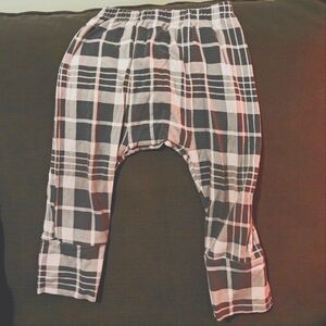 Kate Quinn classic panda pant | green plaid | bamboo - 18-24m